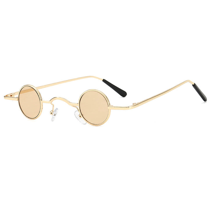 Women's fashionable round glasses with intricate metal frame Stornfield
