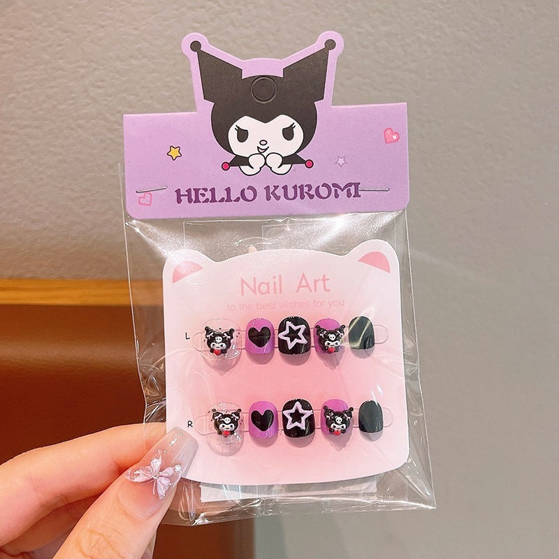 Artificial nails with sweet character design Stornfield