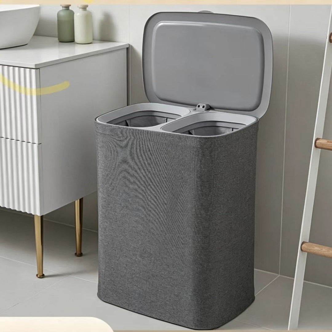 Practical laundry container with stylish lid Stornfield