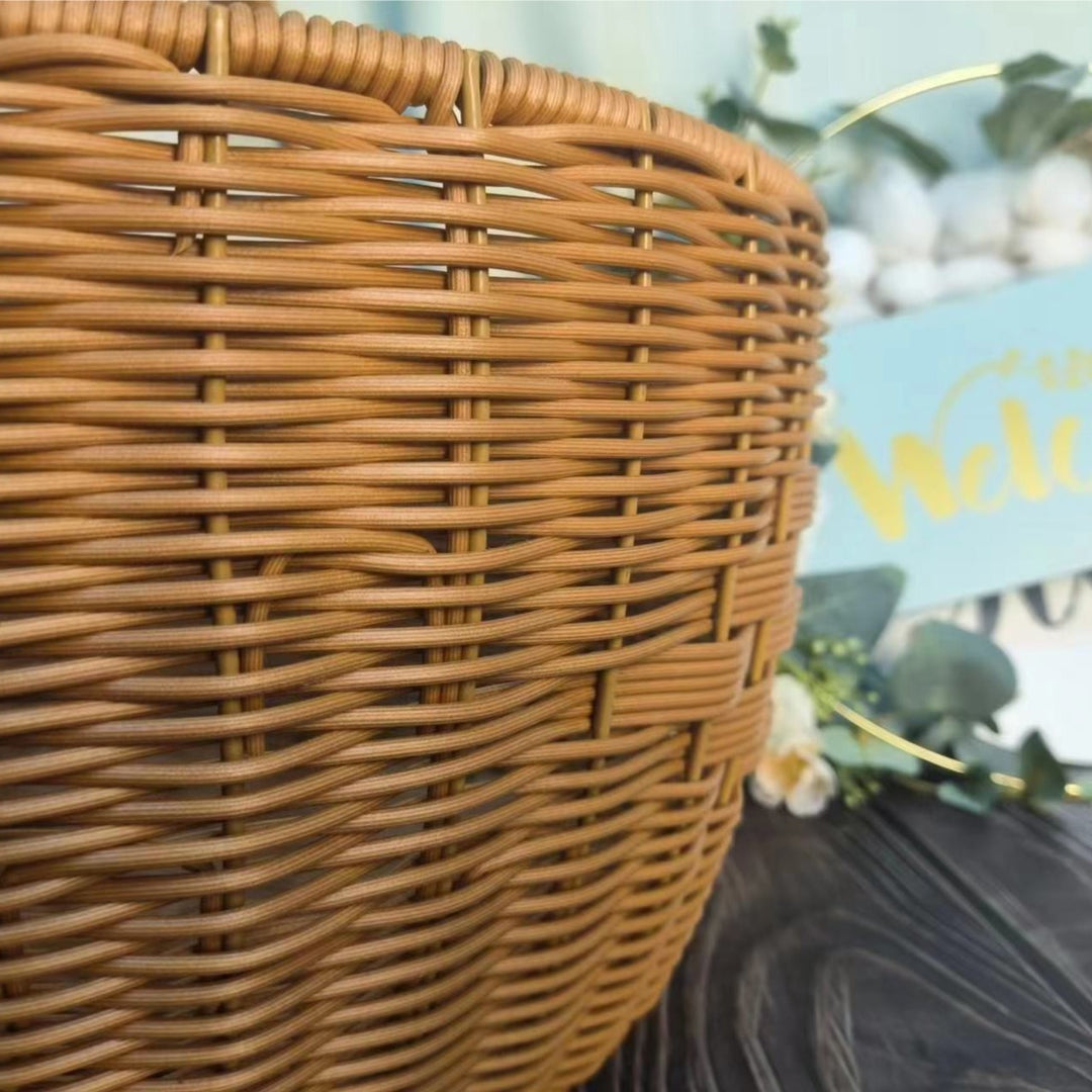 Handcrafted Woven Picnic Basket Stornfield