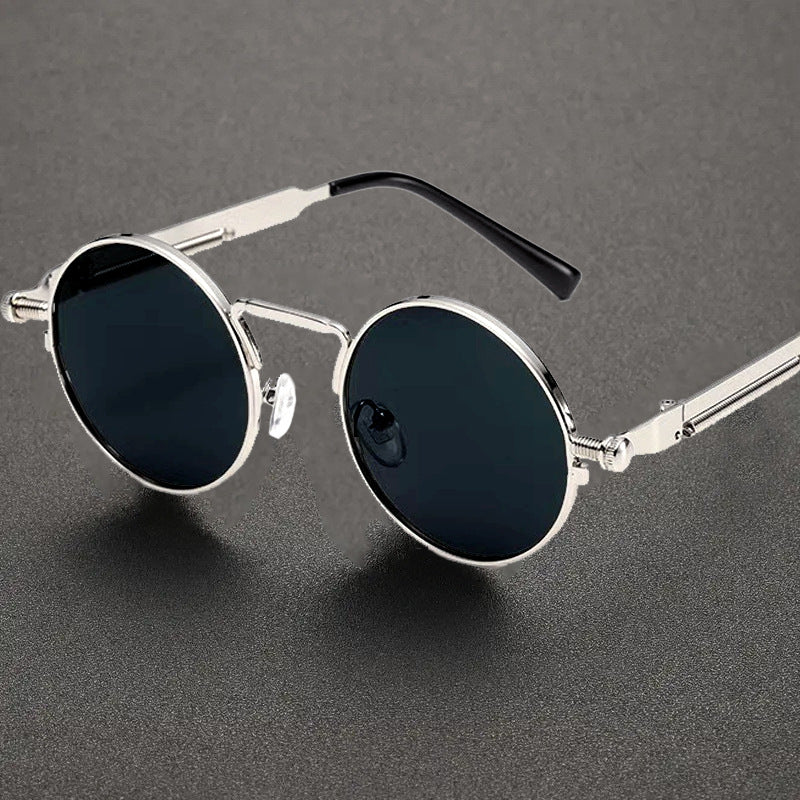 Vintage Round Frame Sunglasses Stornfield