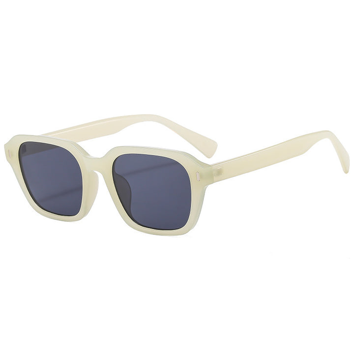 Ladies Square Sunglasses with Stylish Transparent Frame and UV Protection Stornfield