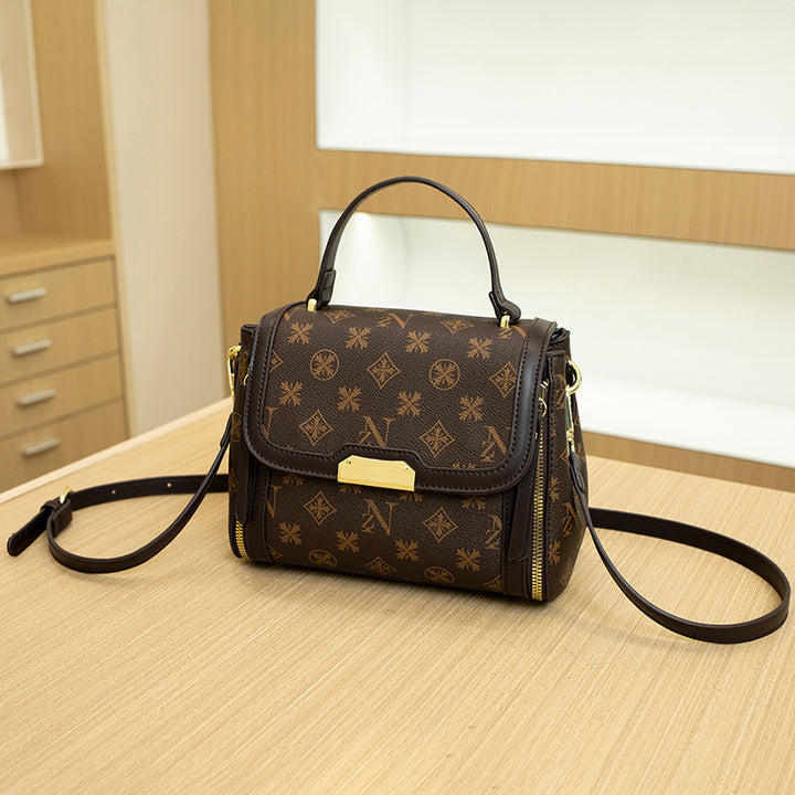 Stylish Structured Handbag with Adjustable Strap