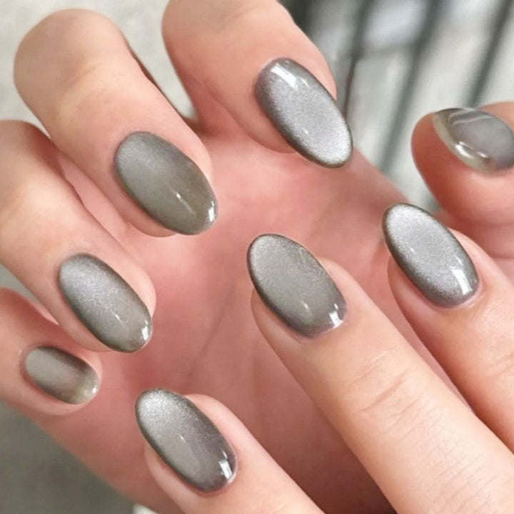 Glossy Finish Press-On Nail Set Stornfield