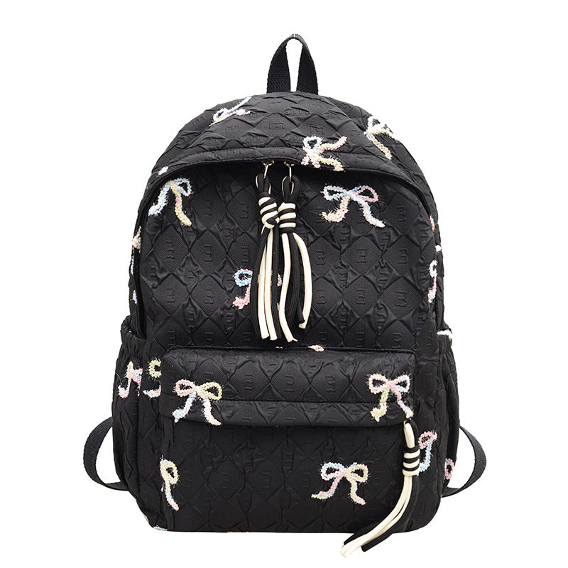 Creative Bow Patterned Backpack Stornfield