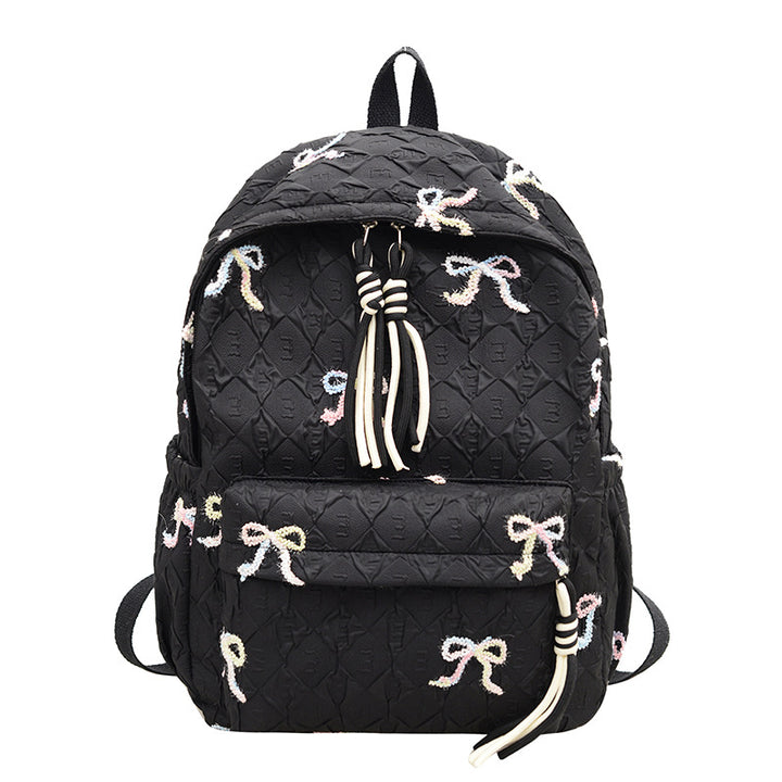 Creative Bow Patterned Backpack Stornfield