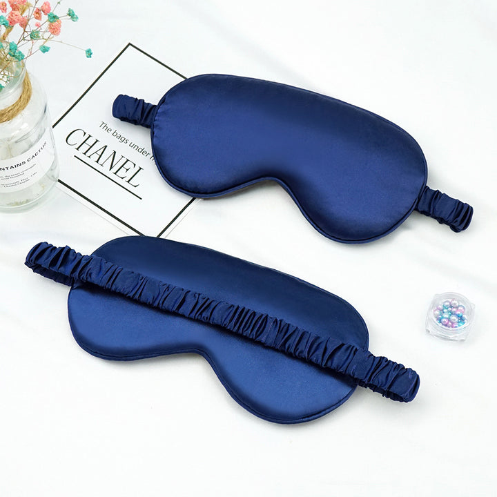 Unisex nan luxurious satin sleep mask with adjustable elastic band and soft padding Stornfield