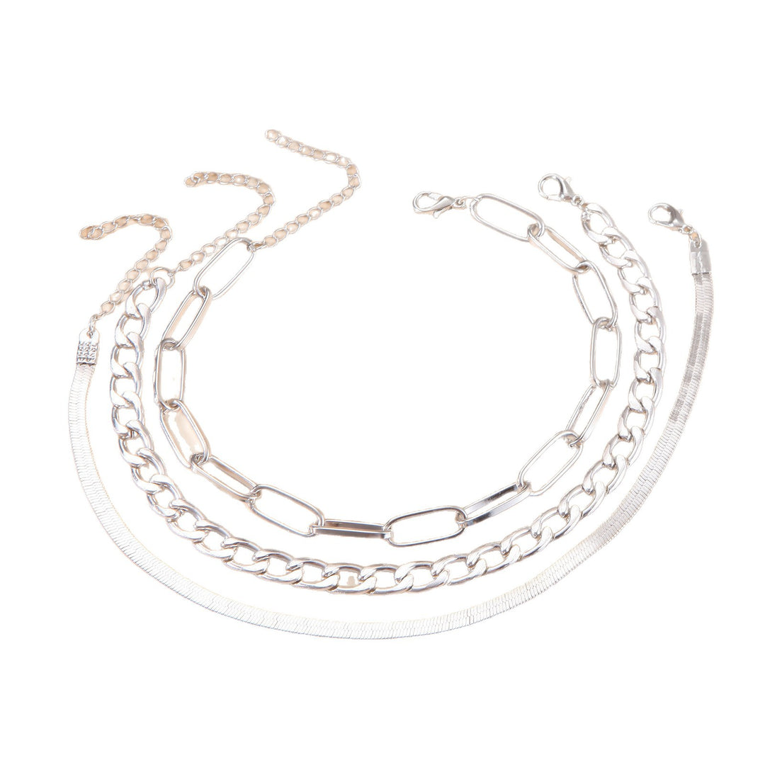 Twisted Silver Chain Bracelet Stornfield