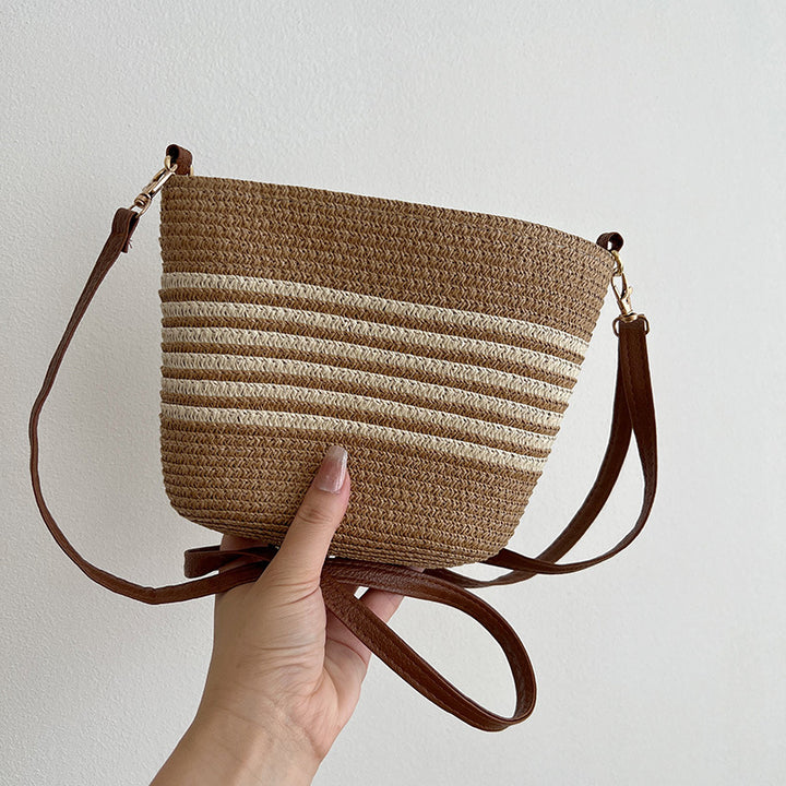 Handcrafted Straw Bag with Modern Design Stornfield