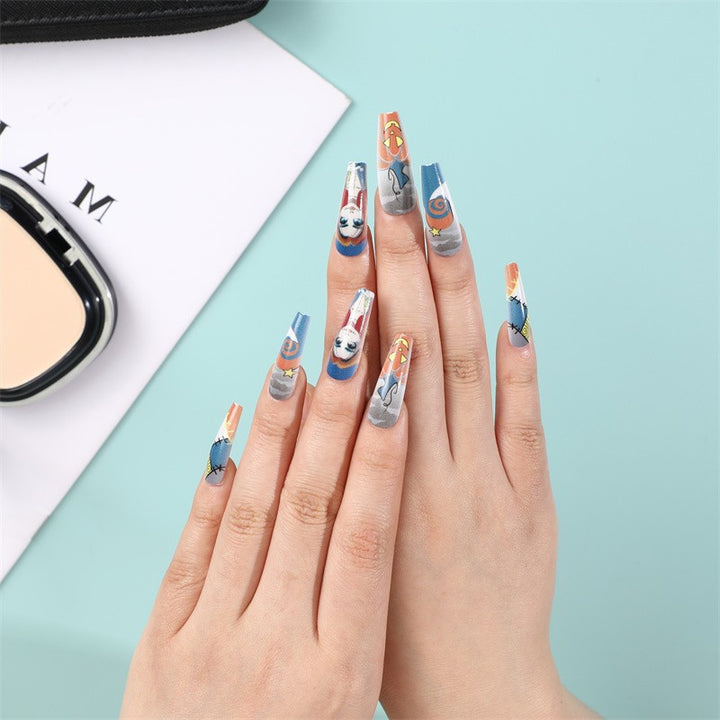 Creative Halloween-themed artificial nails Stornfield