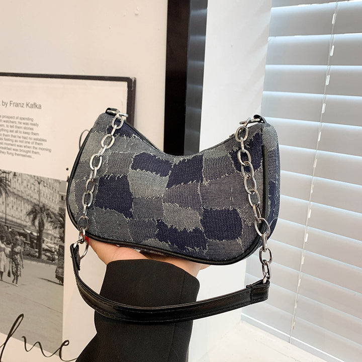 Denim Clutch