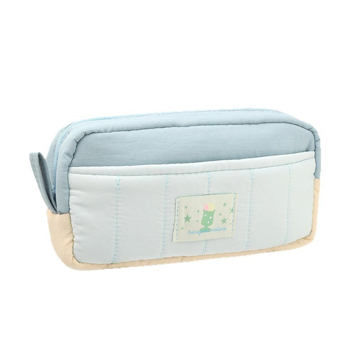 Quilted Multi-Compartment Pencil Organizer