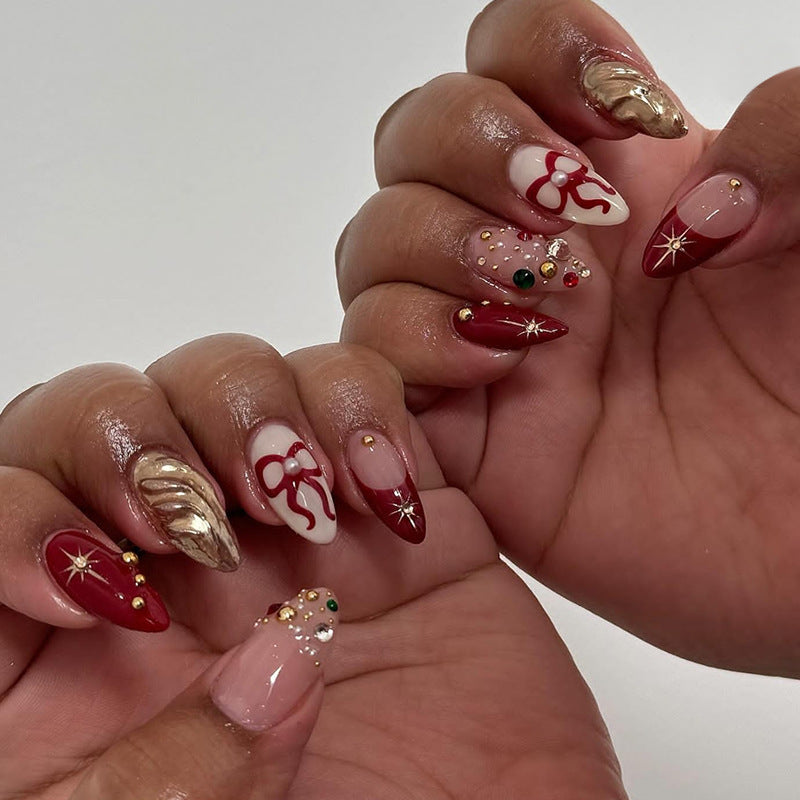 Creative Nail Art Set with Stylish Details Stornfield