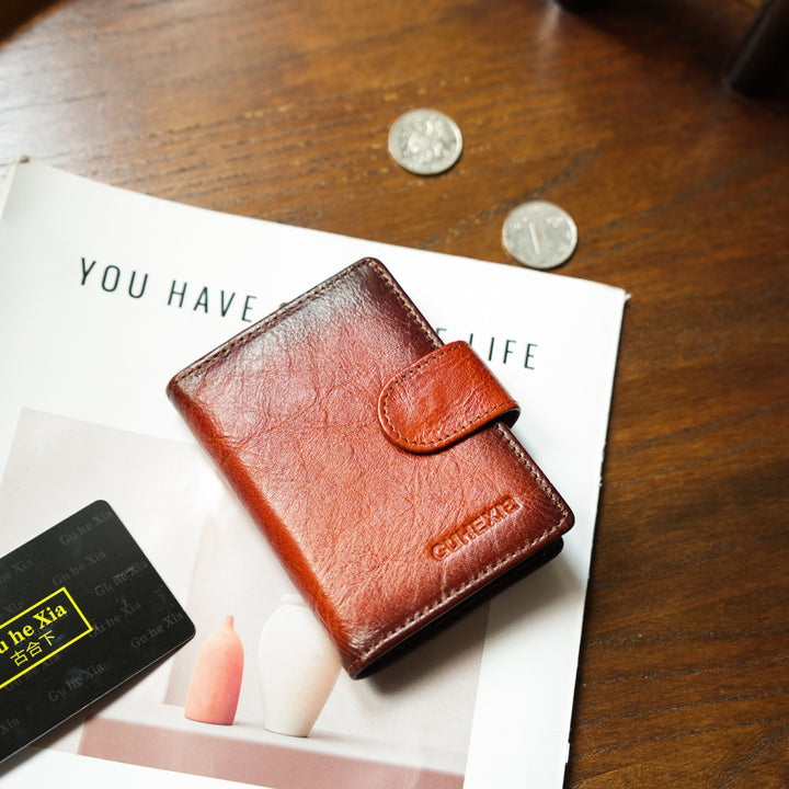 Premium Leather Card Wallet