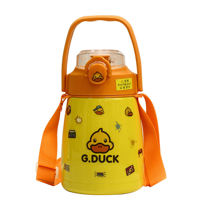 Ladies' insulated bottle with functional carrying strap and child-friendly design Stornfield