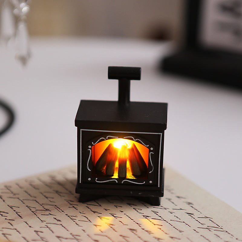 Decorative Mini Lantern with Warm Light Stornfield
