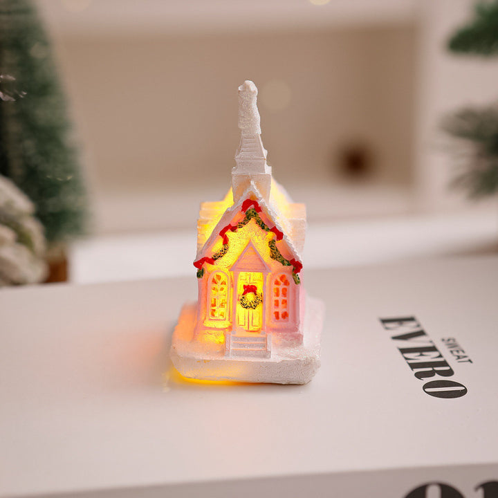 Illuminated Christmas village House Decor Stornfield