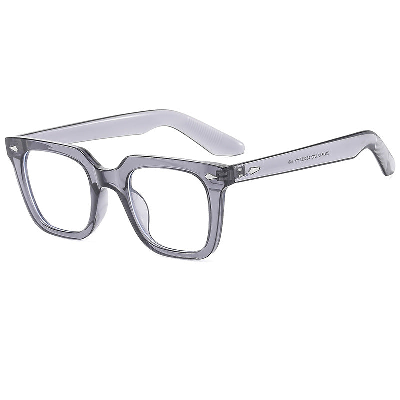Ladies fashionable glasses with oversized, transparent frame Stornfield