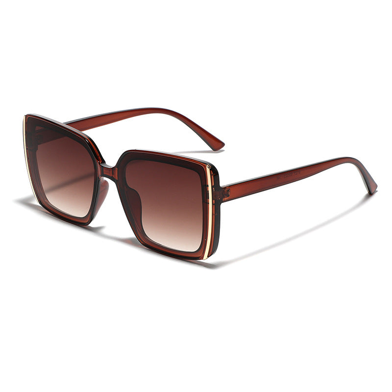 Women oversized designer sunglasses with unique frame Stornfield