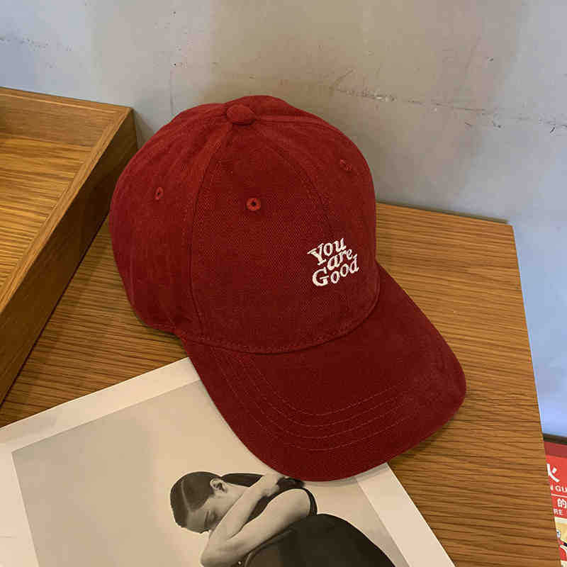 Men's Casual Distressed Message Baseball Cap Stornfield