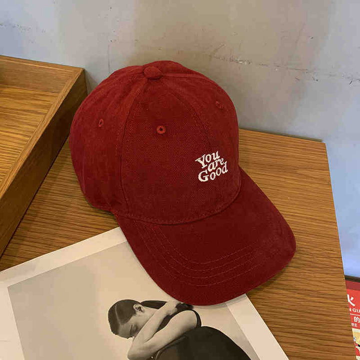 Men's Casual Distressed Message Baseball Cap Stornfield