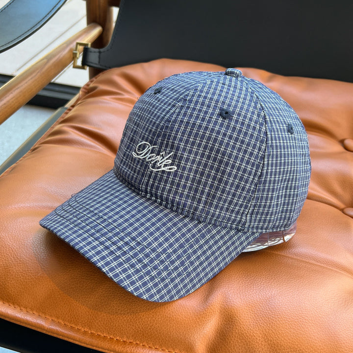 Women's Stylish Checkered Baseball Cap Stornfield