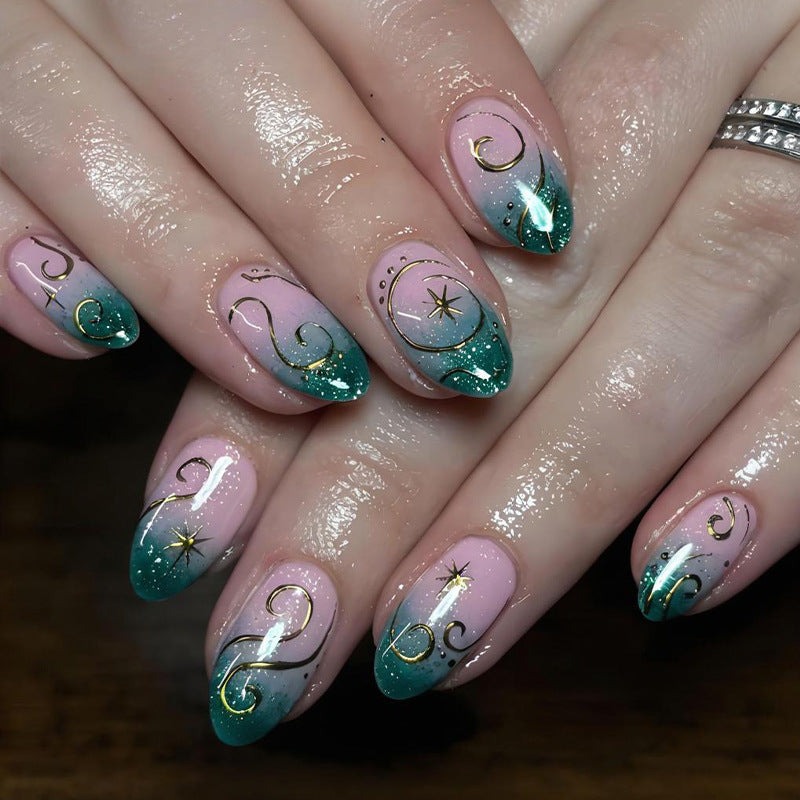 Nail art set with glittering decorations Stornfield