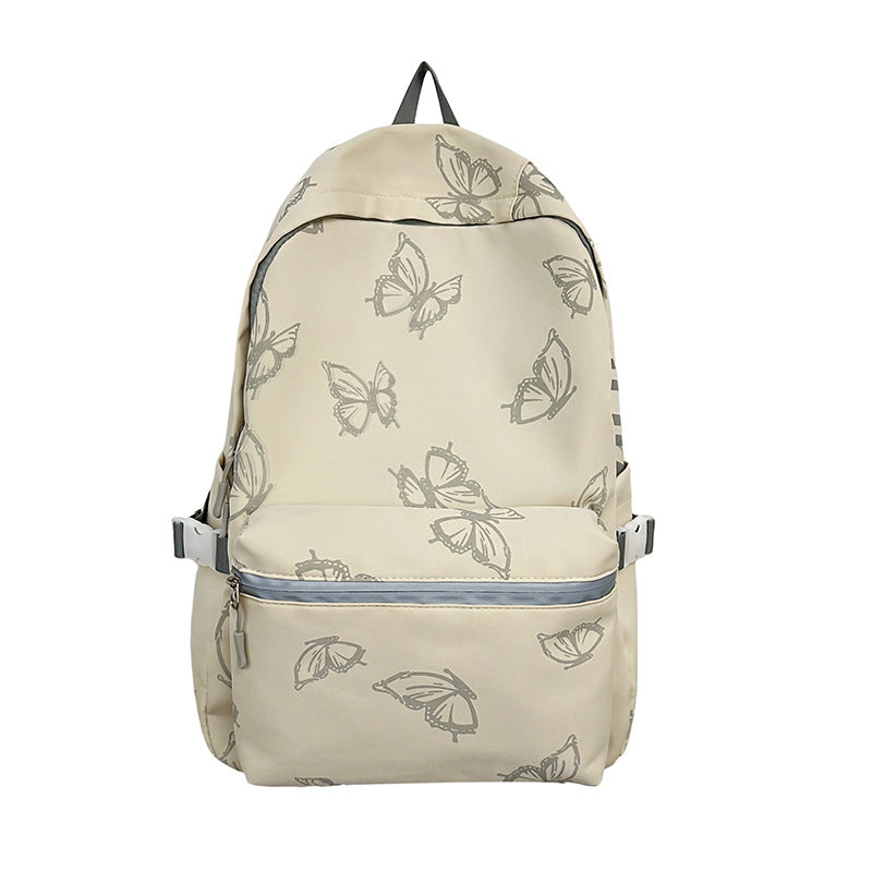Stylish Butterfly Print Backpack Stornfield