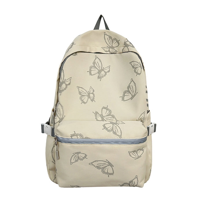 Stylish Butterfly Print Backpack Stornfield