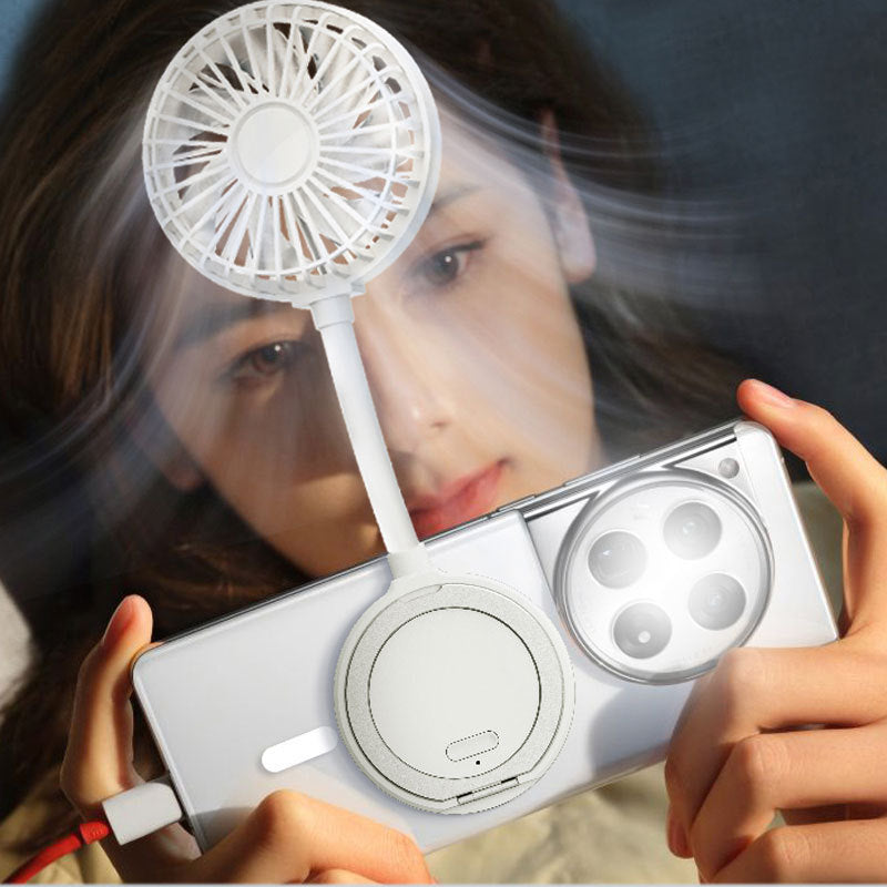 Women's Portable Phone Fan with Magnetic Closure Stornfield