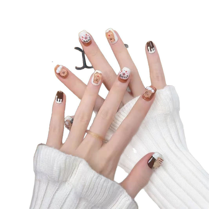 Fun Character Press-On Nail Art Set Stornfield