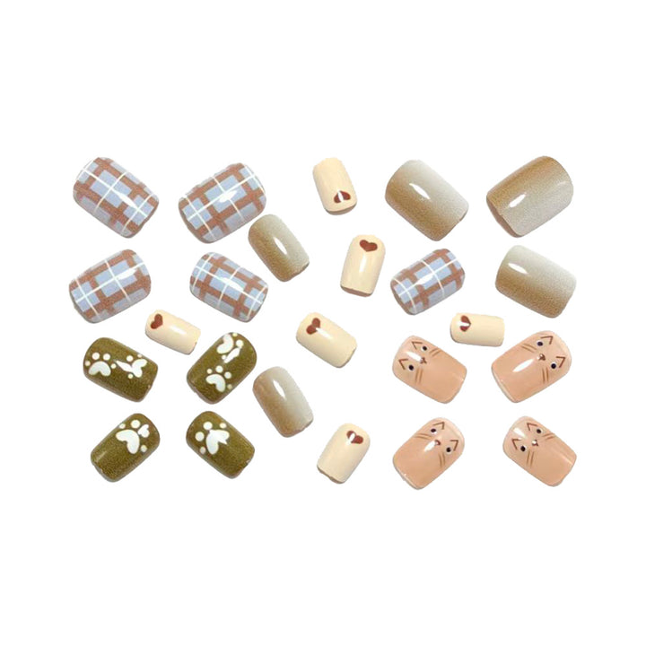 Fun Animal Design Artificial Nails Stornfield