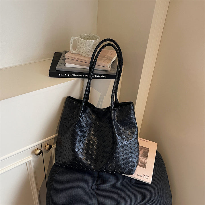 Woven Leather Tote Bag  1790300349