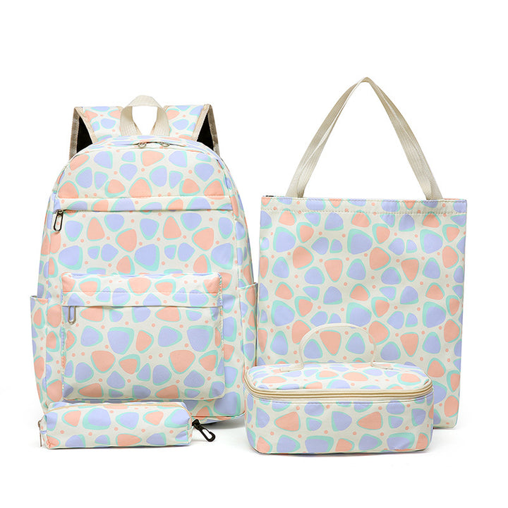 Set of backpack, tote bag and lunch box Stornfield