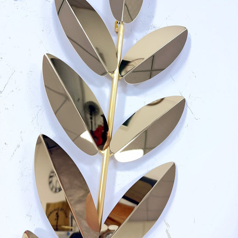 Decorative Metal Leaf Wall Sculpture Stornfield