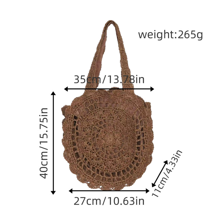 Crochet bag with nostalgic design Stornfield