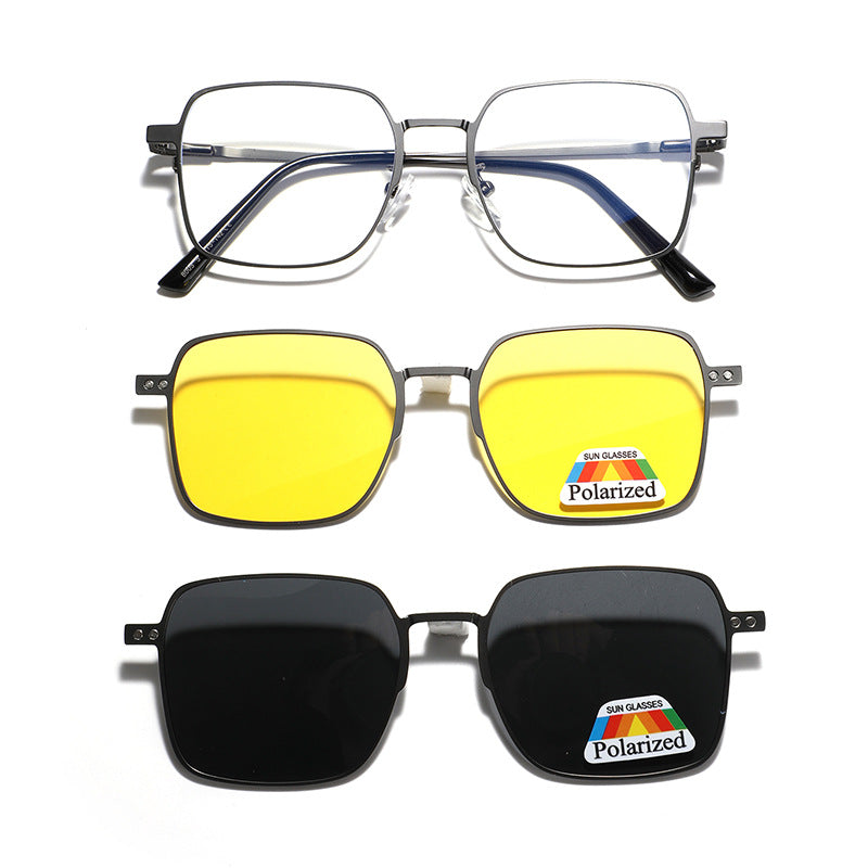 Women's versatile, fashionable sunglasses with interchangeable polarizing lenses Stornfield