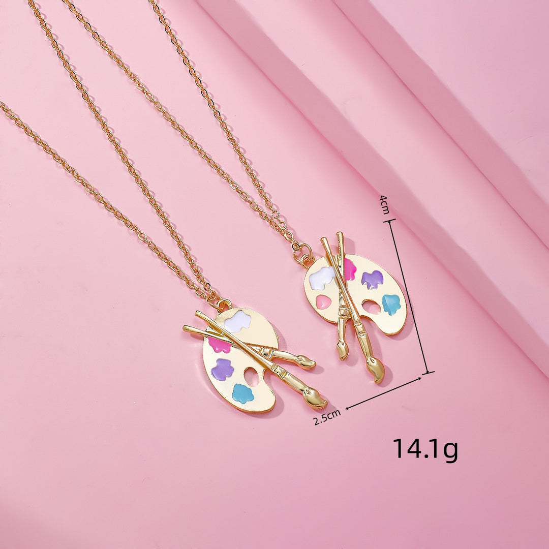 Pendant with palette and brushes Stornfield