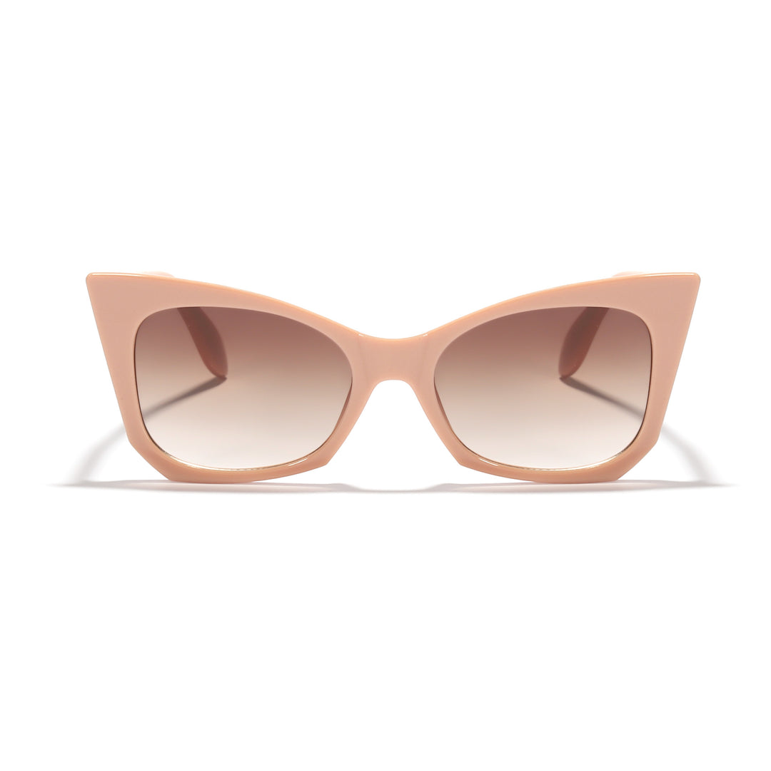 Women's sunglasses in trendy cat-eye design with striking leopard pattern Stornfield
