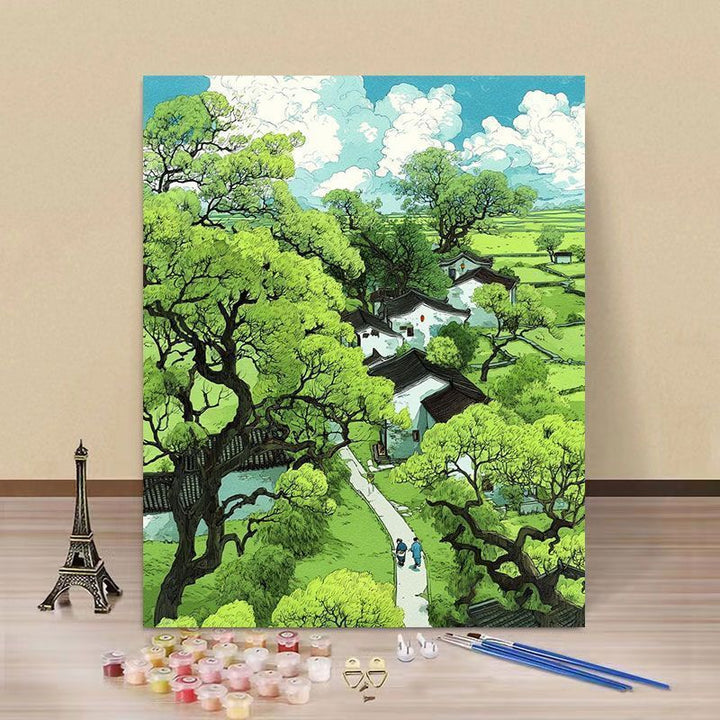 Guided Painting Art Kit Stornfield
