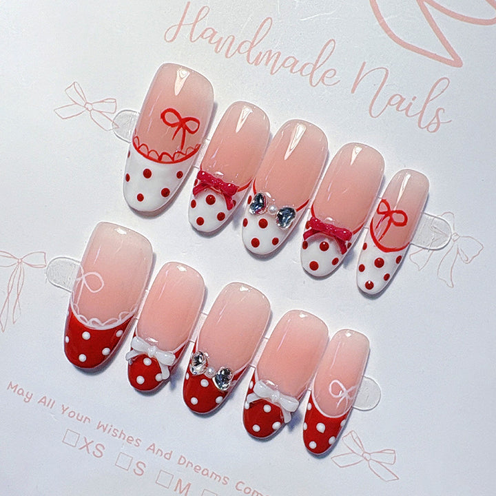 Decorative Press-On Nail Set Stornfield