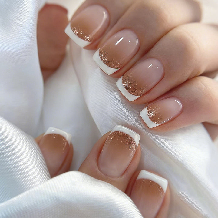 Elegant French Tip Nail Art Enhancements Stornfield 1789915913