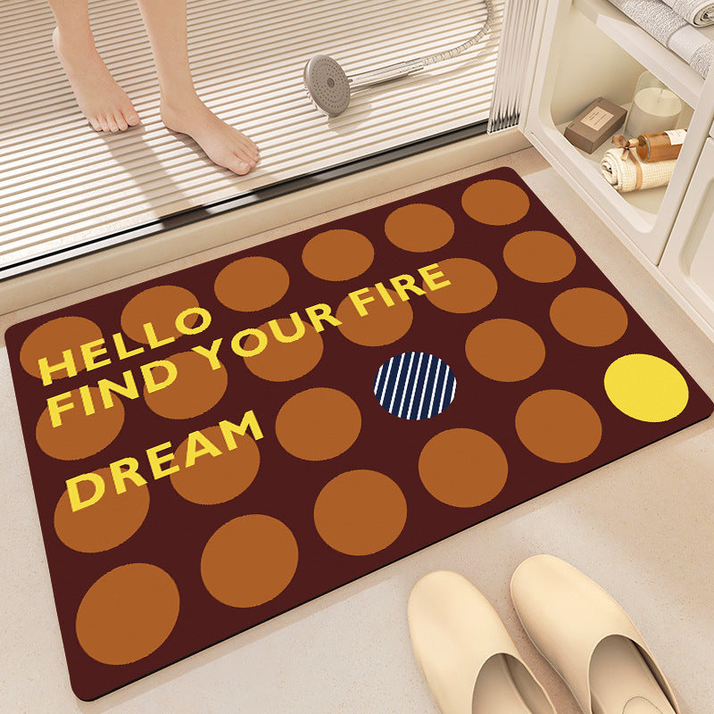 Luxurious Bathroom Floor Mat Stornfield