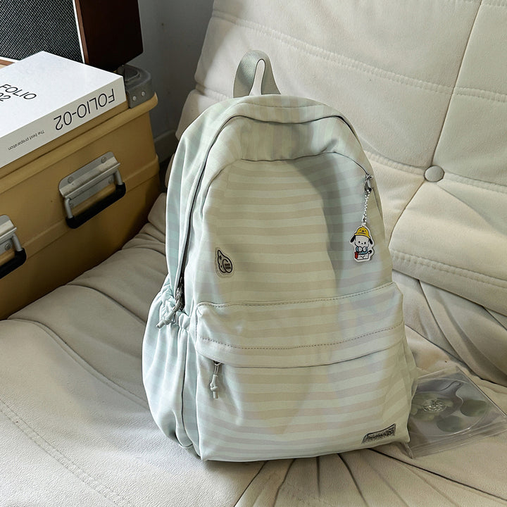 Cute Cartoon Design Striped Backpack Stornfield