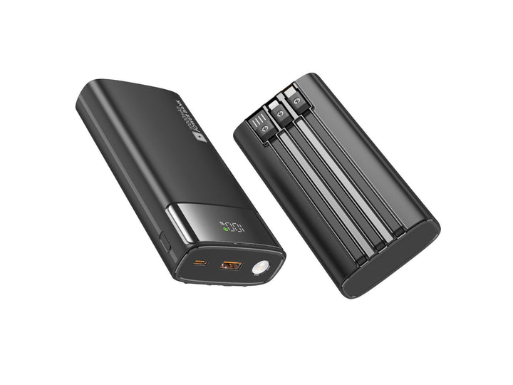 Portable power bank with slim design and digital display Stornfield