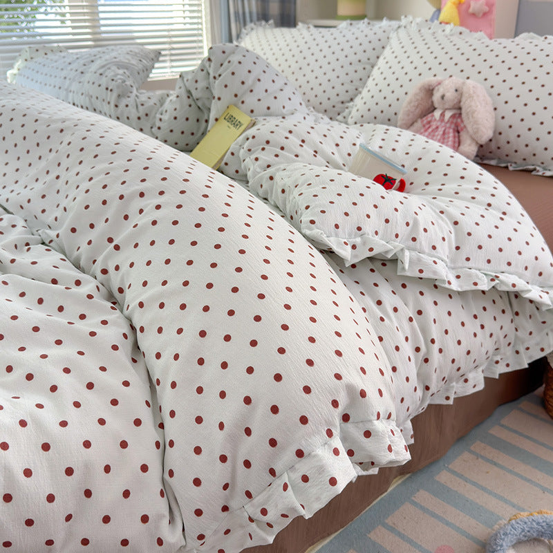 Charming Polka Dot Bedding Set