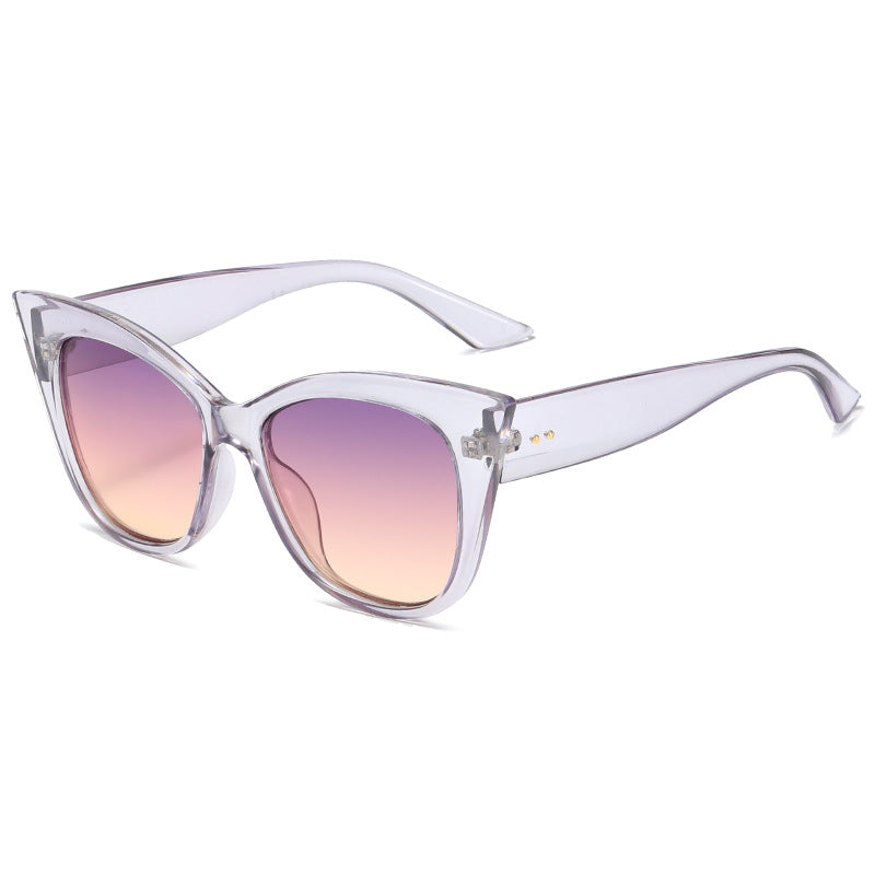 Women extravagant Cat-Eye sunglasses with mirrored lenses Stornfield
