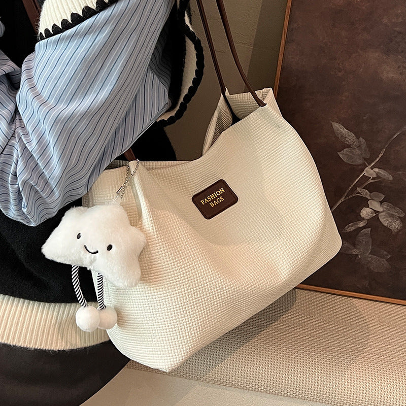 Textured Tote Bag