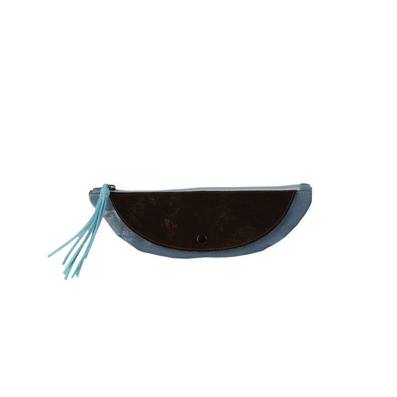 Elegant Leather Pencil Pouch