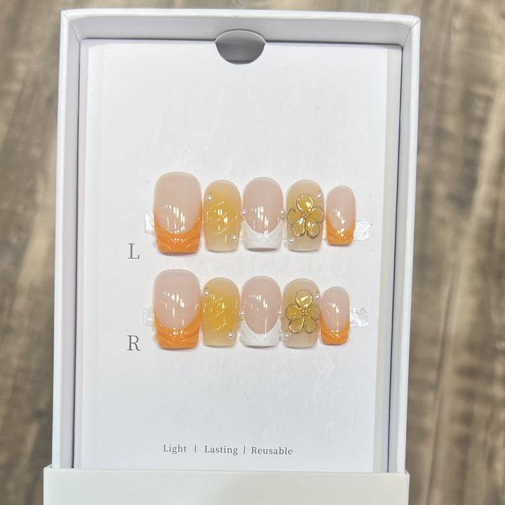 Reusable Press-On Nail Set Stornfield